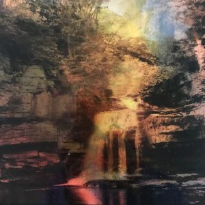 'Journey 2' detail 2, Giclee print 16 x 16 cm