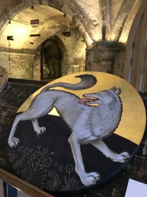 'Spirit Animals' Rochester Cathedral installation shot 1