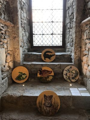 'Spirit Animals' Rochester Cathedral installation shot 2