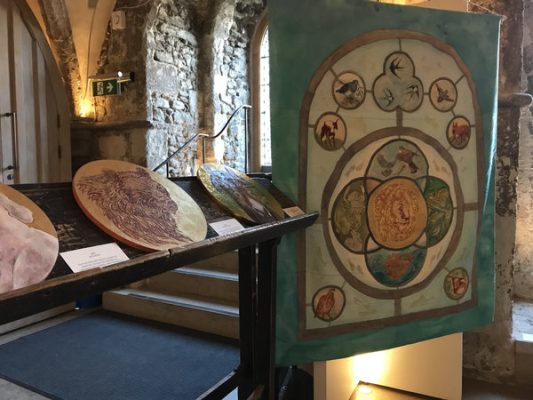 'Spirit Animals' Rochester Cathedral installation shot 3