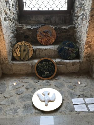 'Spirit Animals' Rochester Cathedral installation shot 4